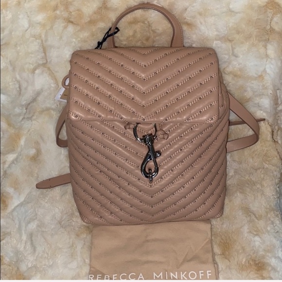 🎉HP🎉 Rebecca Minkoff Edie Leather Flap Backpack - Picture 6 of 16